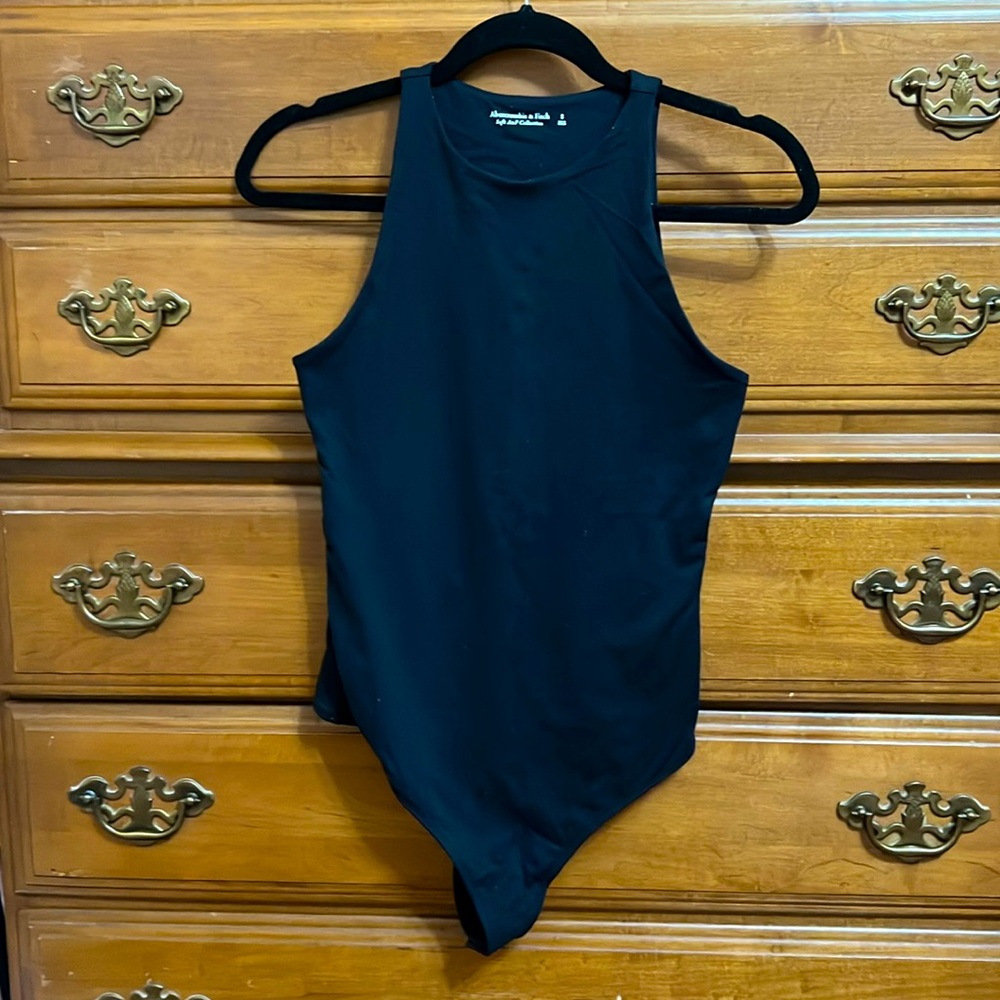 Abercrombie Soft AF Bodysuit - Black